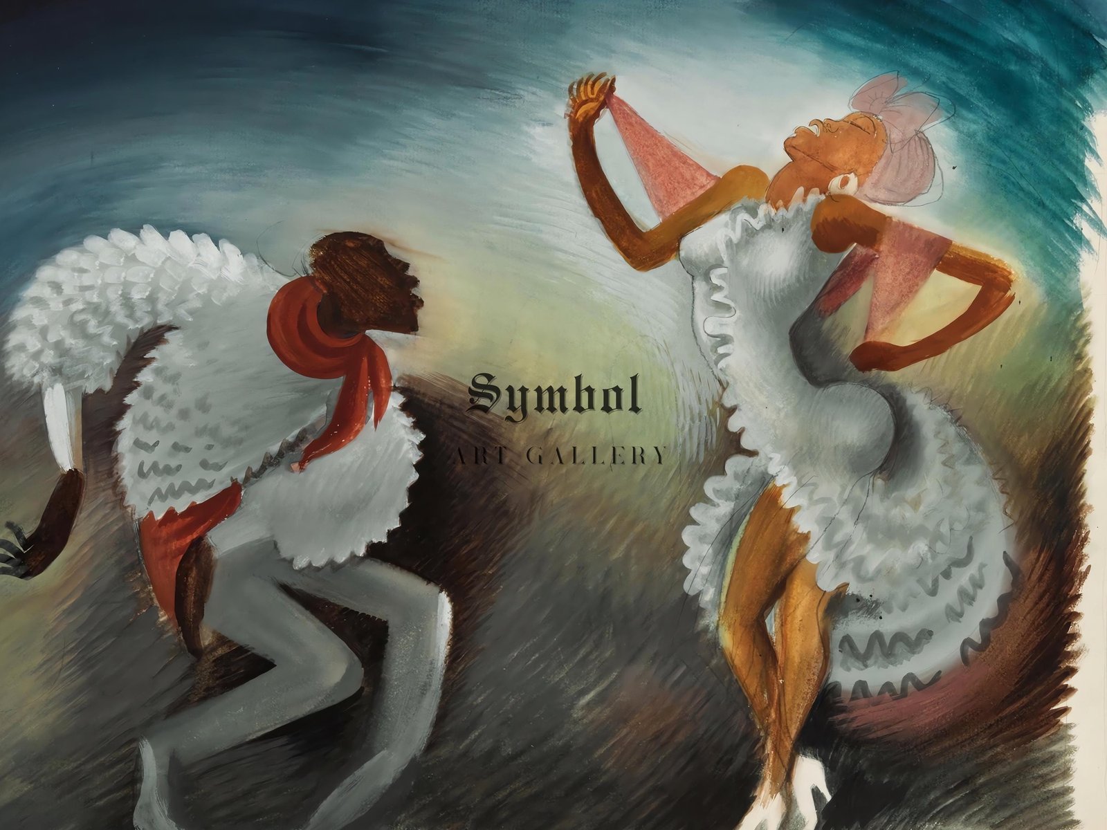 Rumba by Miguel Covarrubias, 1937, Art Deco and American Modernism, fine art print