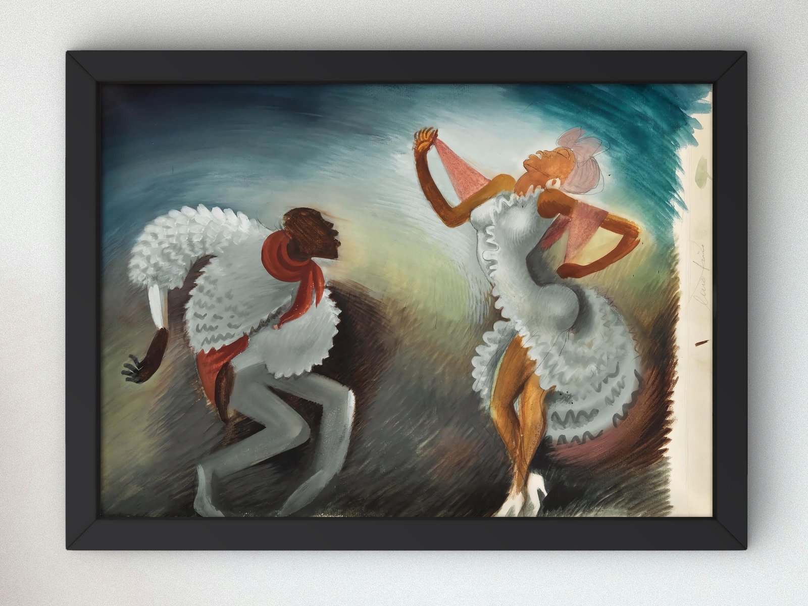 Rumba by Miguel Covarrubias, 1937, Art Deco and American Modernism, fine art print