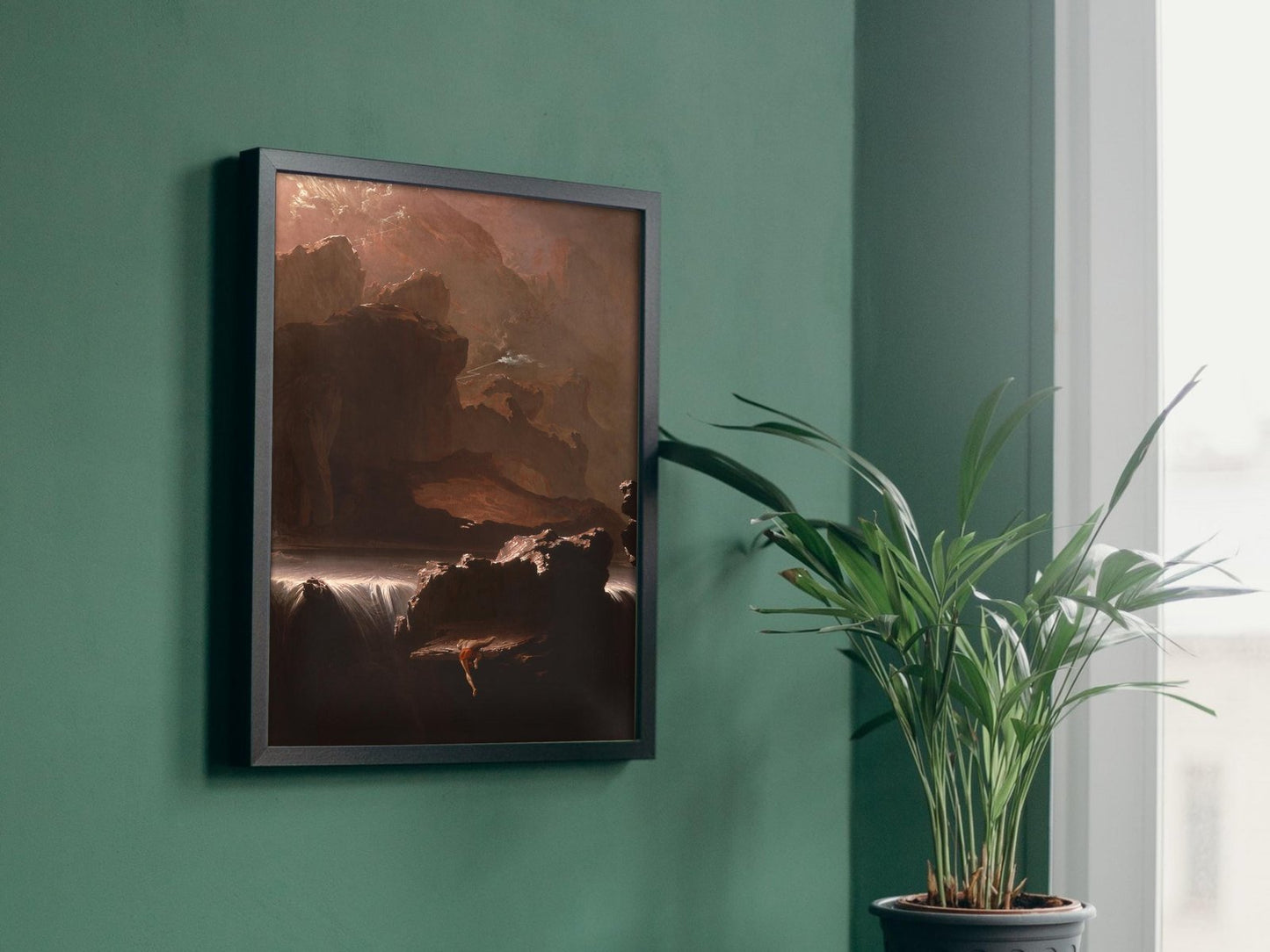 Sadak in Search of the Waters of Oblivion by John Martin, 1836, Romanticism, fine art print