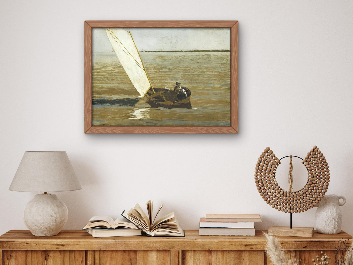 Sailing by Thomas Eakins, 1875, Realism and Naturalism, fine art print