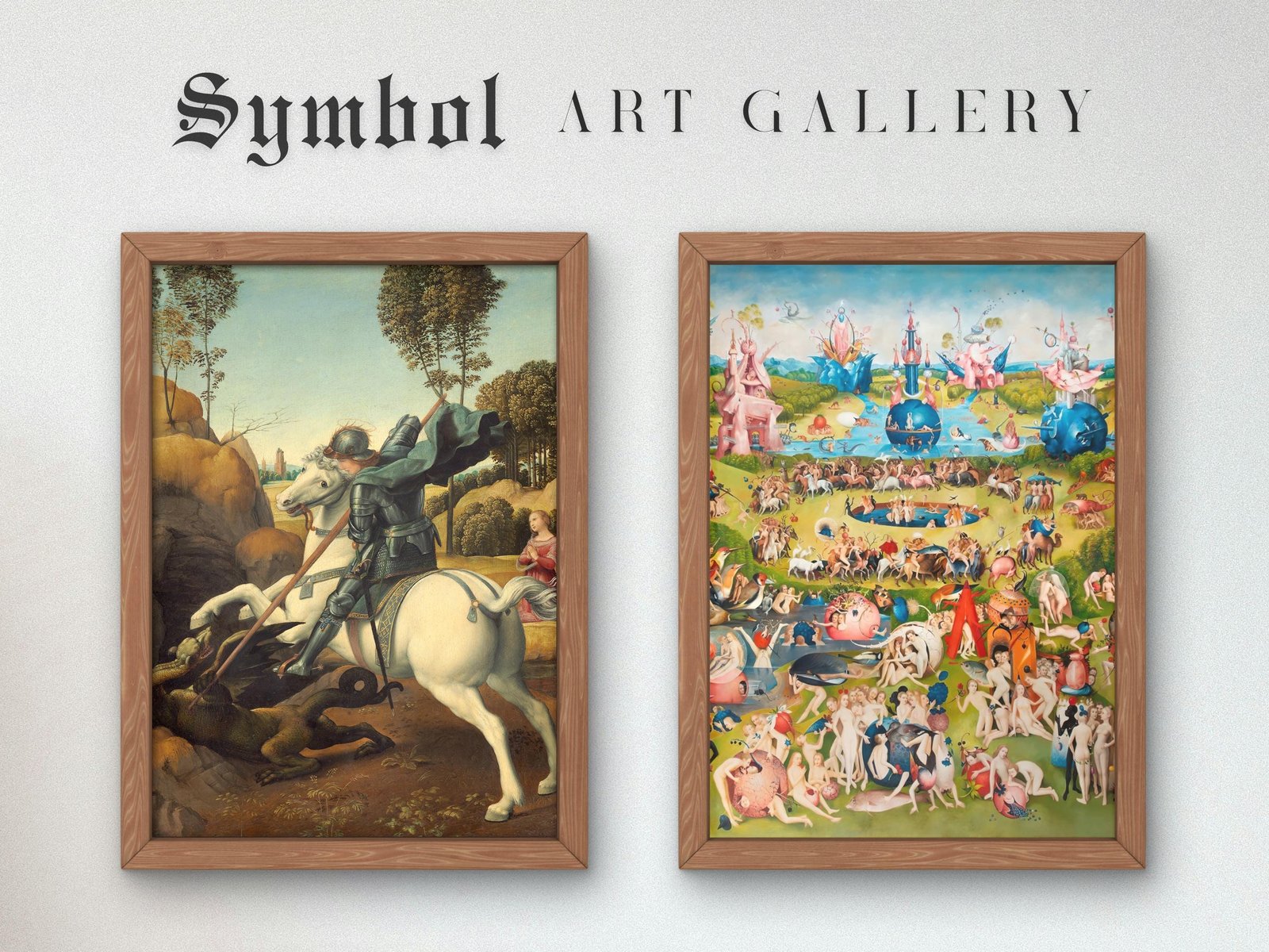 Saint George and the Dragon by Raphael, 1506, Renaissance, fine art print
