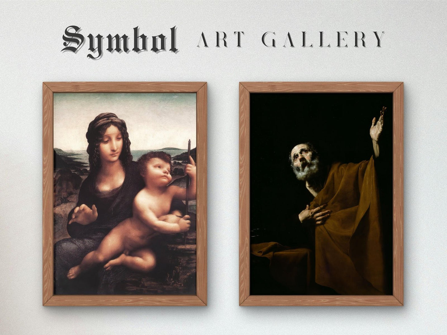Saint Jerome in Penitence by El Greco, 1595, Baroque and Chiaroscuro fine art print