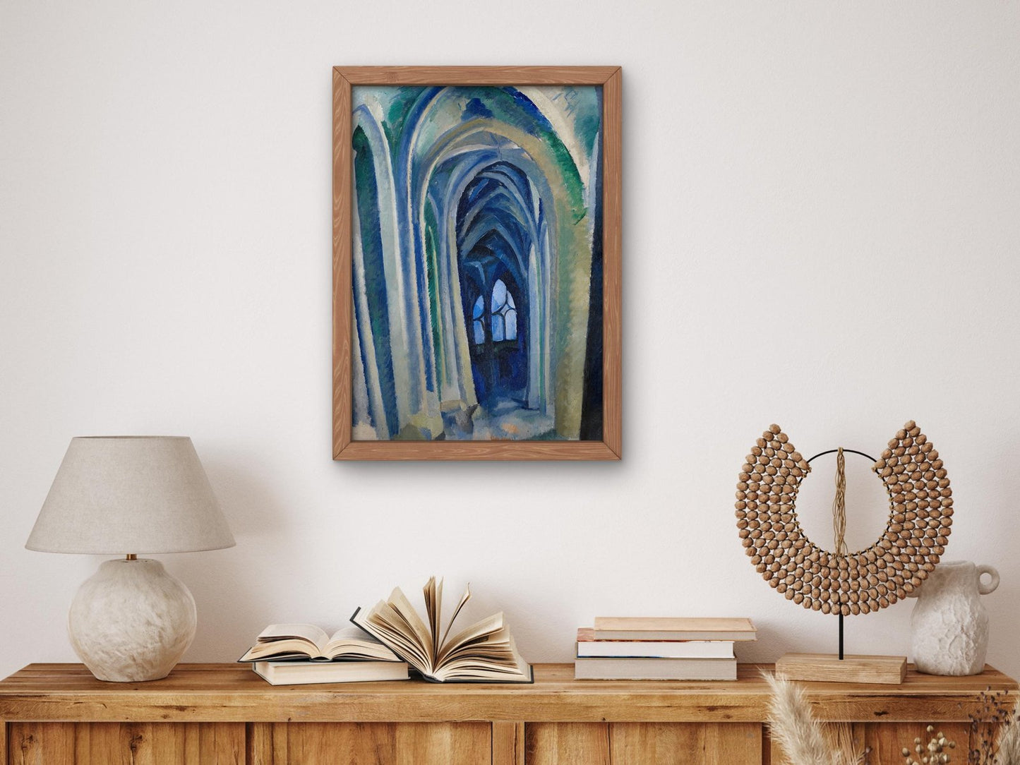Saint-Séverin by Robert Delaunay, 1909, Cubism and Abstract Art, fine art print