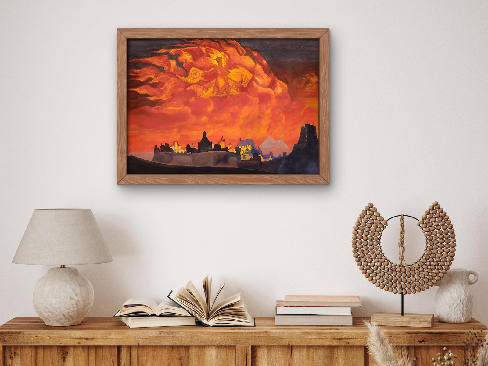 Saint Sophia the Almighty by Nicholas Roerich, 1929, Symbolism and Modern Art, fine art print