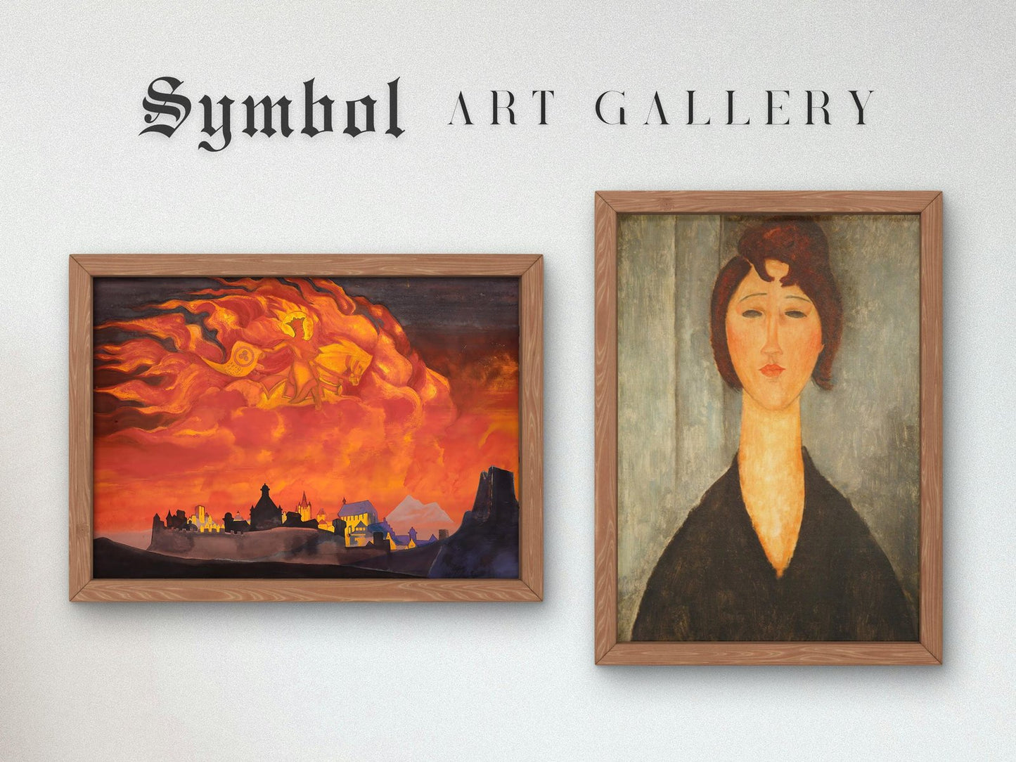 Saint Sophia the Almighty by Nicholas Roerich, 1929, Symbolism and Modern Art, fine art print