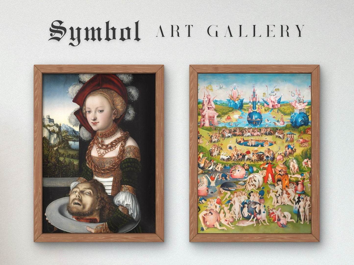 Salome with the Head of Saint John the Baptist by Lucas Cranach the Elder, 1530, Renaissance, fine art print