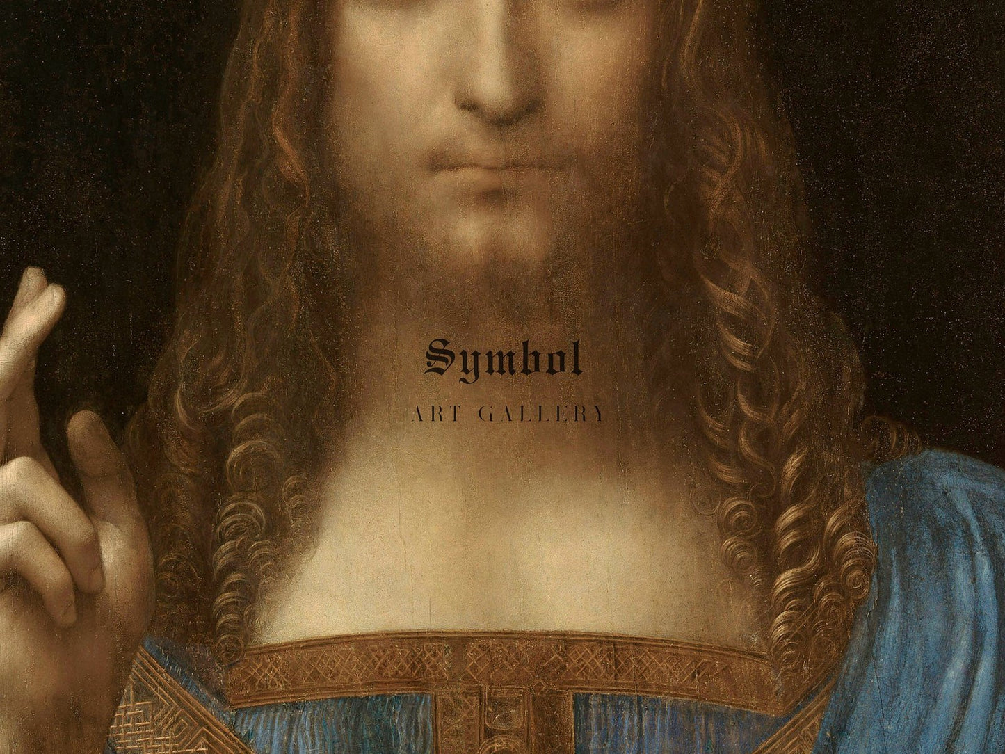 Salvator Mundi by Leonardo da Vinci, 1490, Renaissance, fine art print
