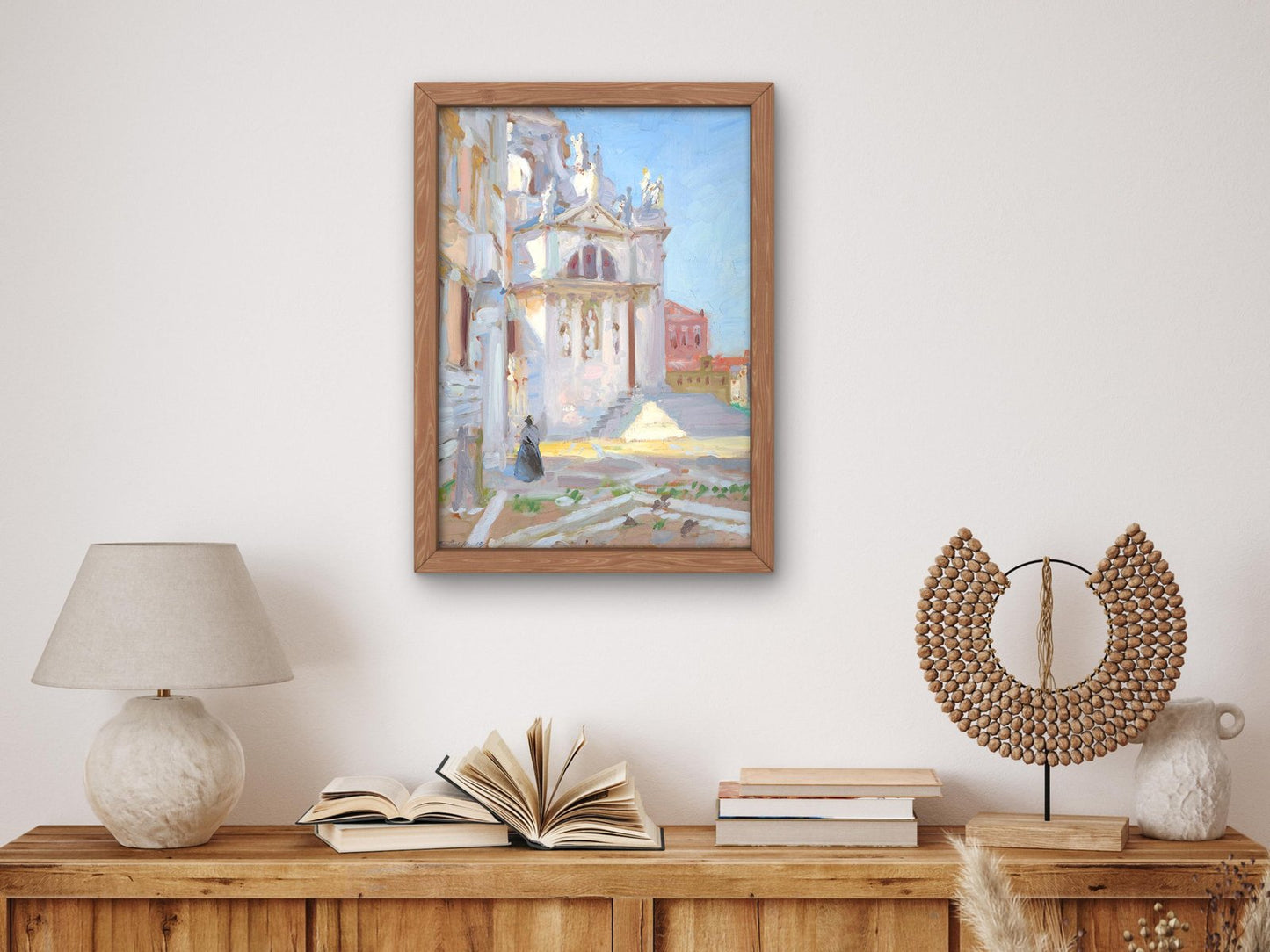 Santa Maria della Salute Venice by Francis Cadell, 1910, Impressionism, fine art print