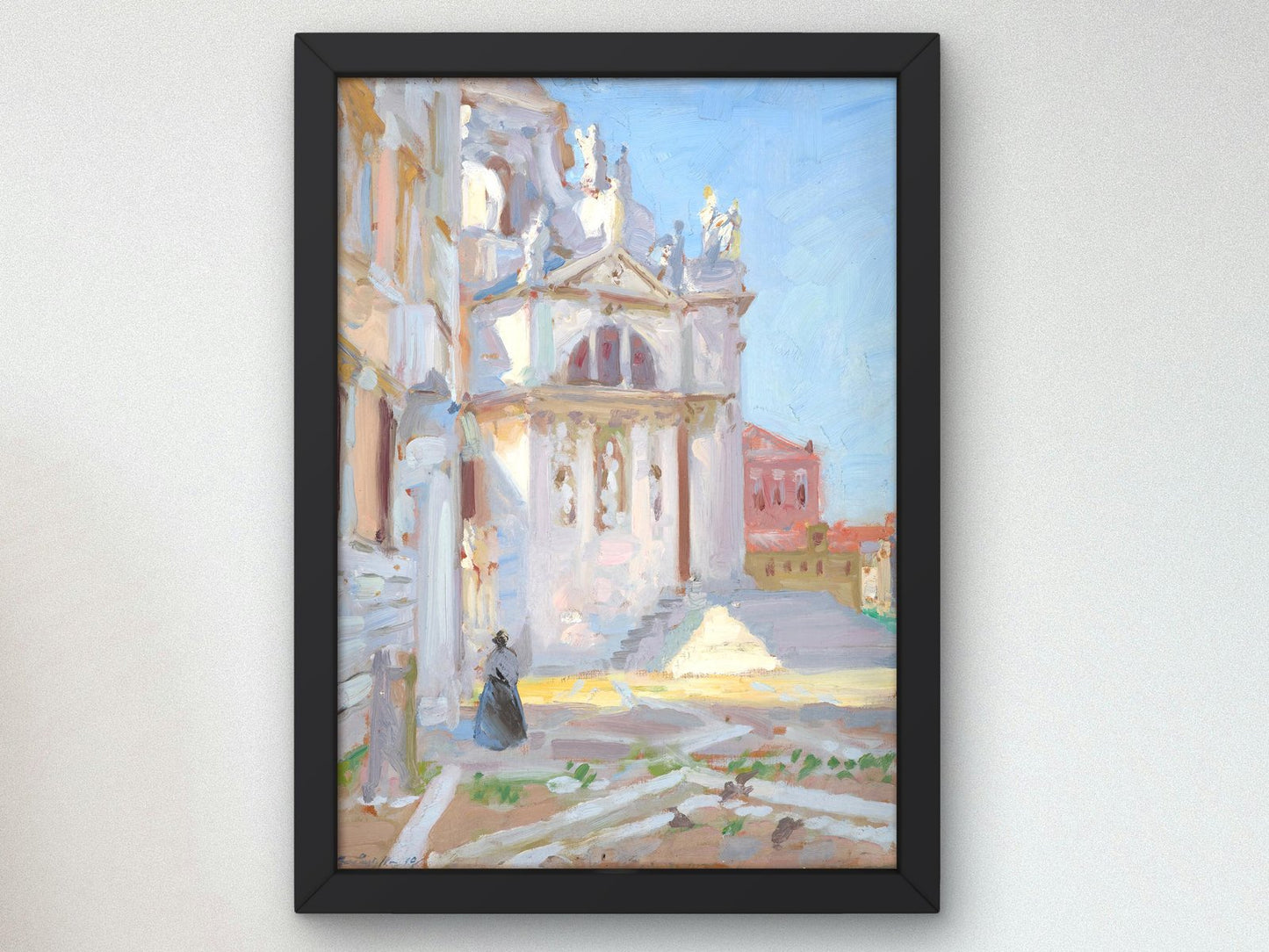Santa Maria della Salute Venice by Francis Cadell, 1910, Impressionism, fine art print