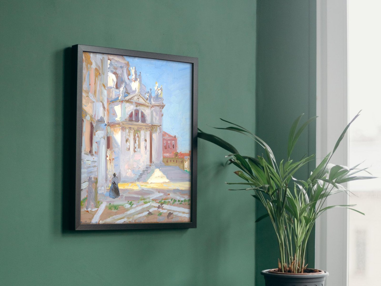 Santa Maria della Salute Venice by Francis Cadell, 1910, Impressionism, fine art print