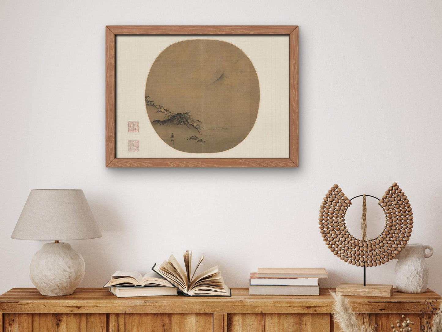 Scholar Reclining and Watching Rising Clouds by Ma Lin, 1256, Orientalism and Exoticism, fine art print