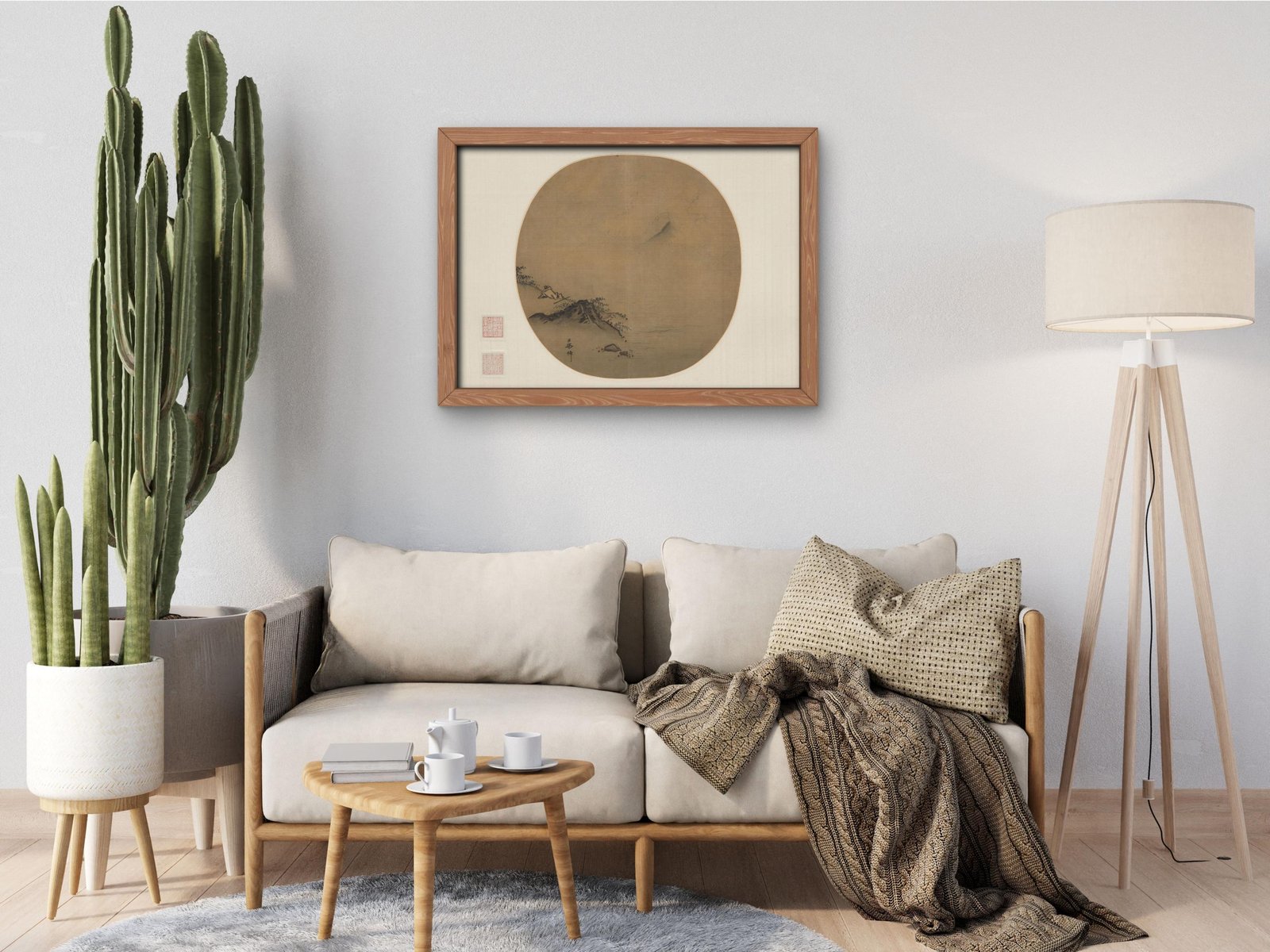 Scholar Reclining and Watching Rising Clouds by Ma Lin, 1256, Orientalism and Exoticism, fine art print
