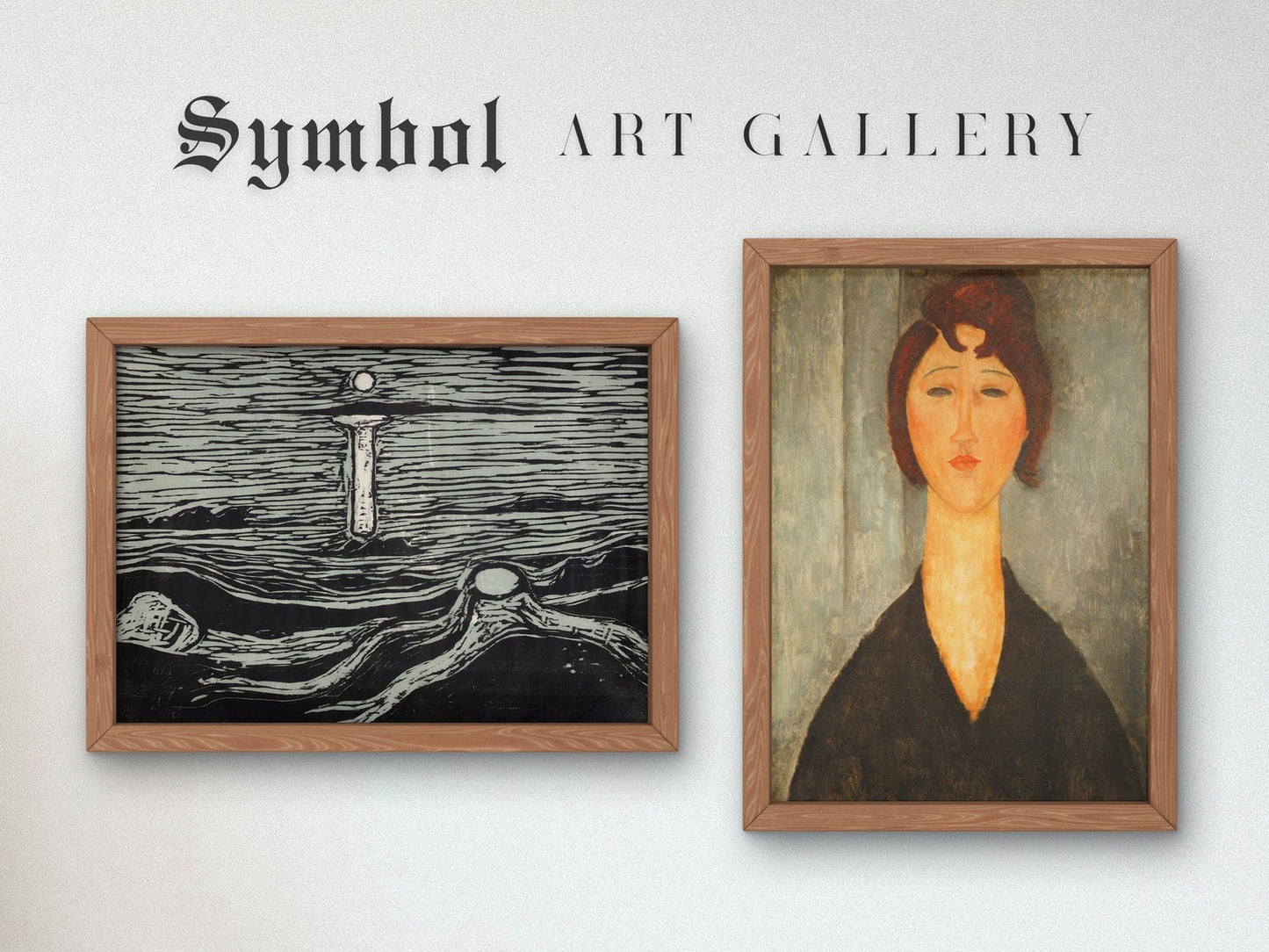 Seascape by Edvard Munch, 1897, Expressionism, fine art print