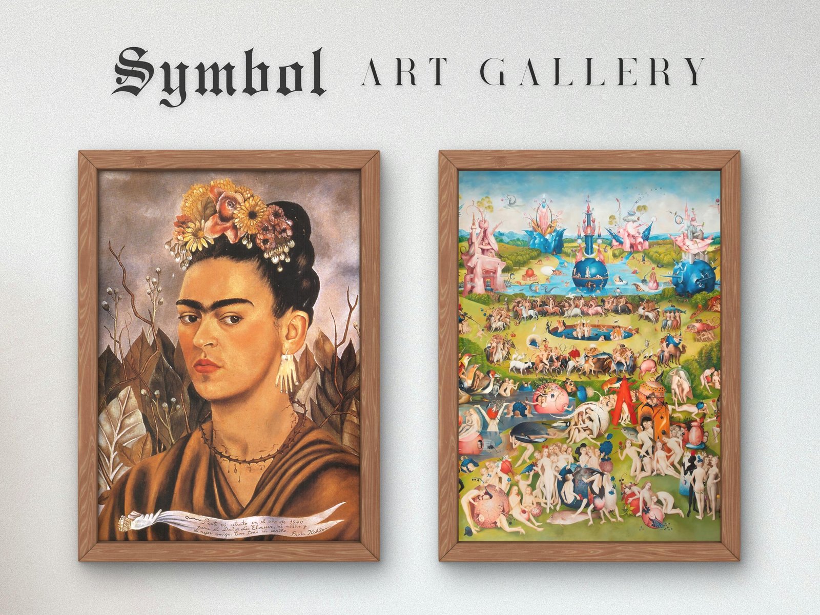 Self Portrait Dedicated to Dr. Eloesser by Frida Kahlo, 1940, Surrealism and Modern Art, fine art print