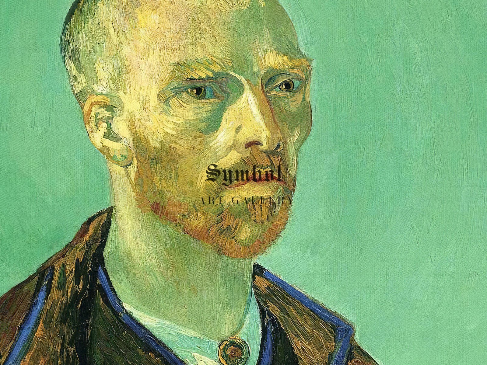 Self Portrait Dedicated to Paul Gauguin by Vincent van Gogh, 1888, Post-Impressionism, fine art print