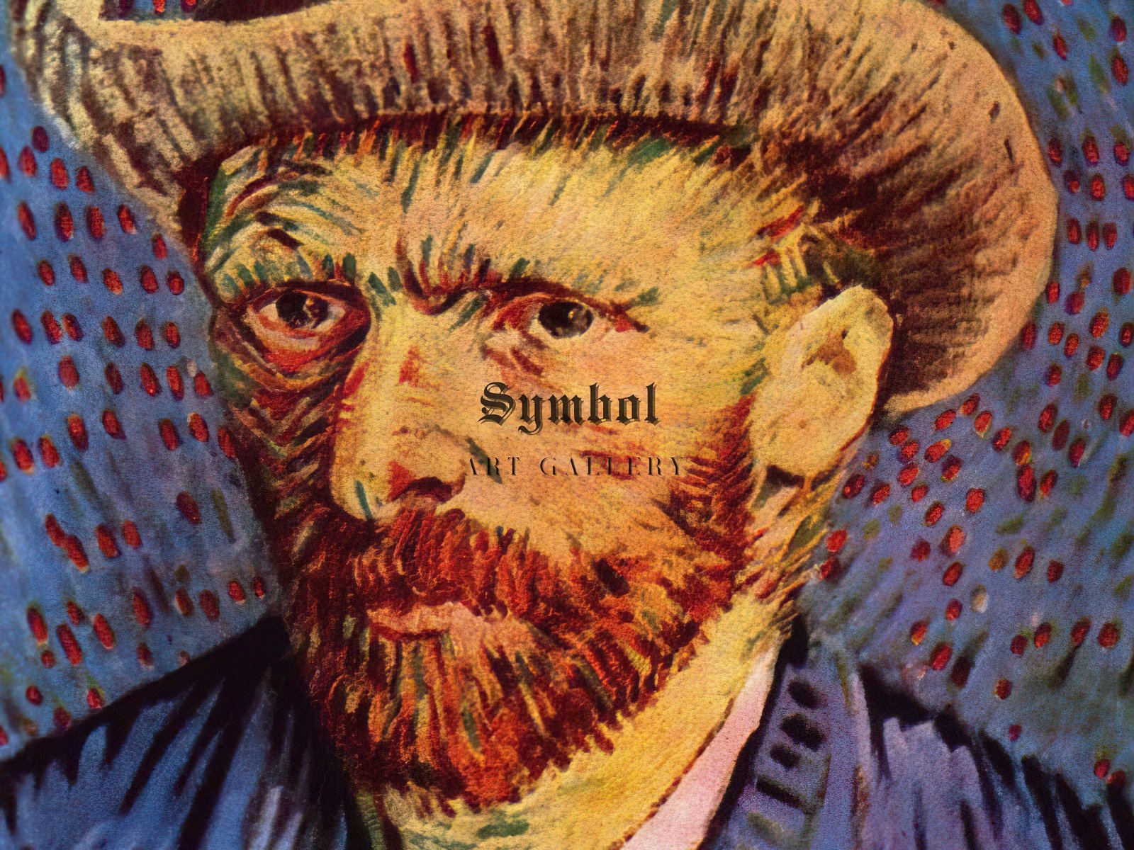 Self-Portrait by Vincent van Gogh, 1889, Post-Impressionism, fine art print