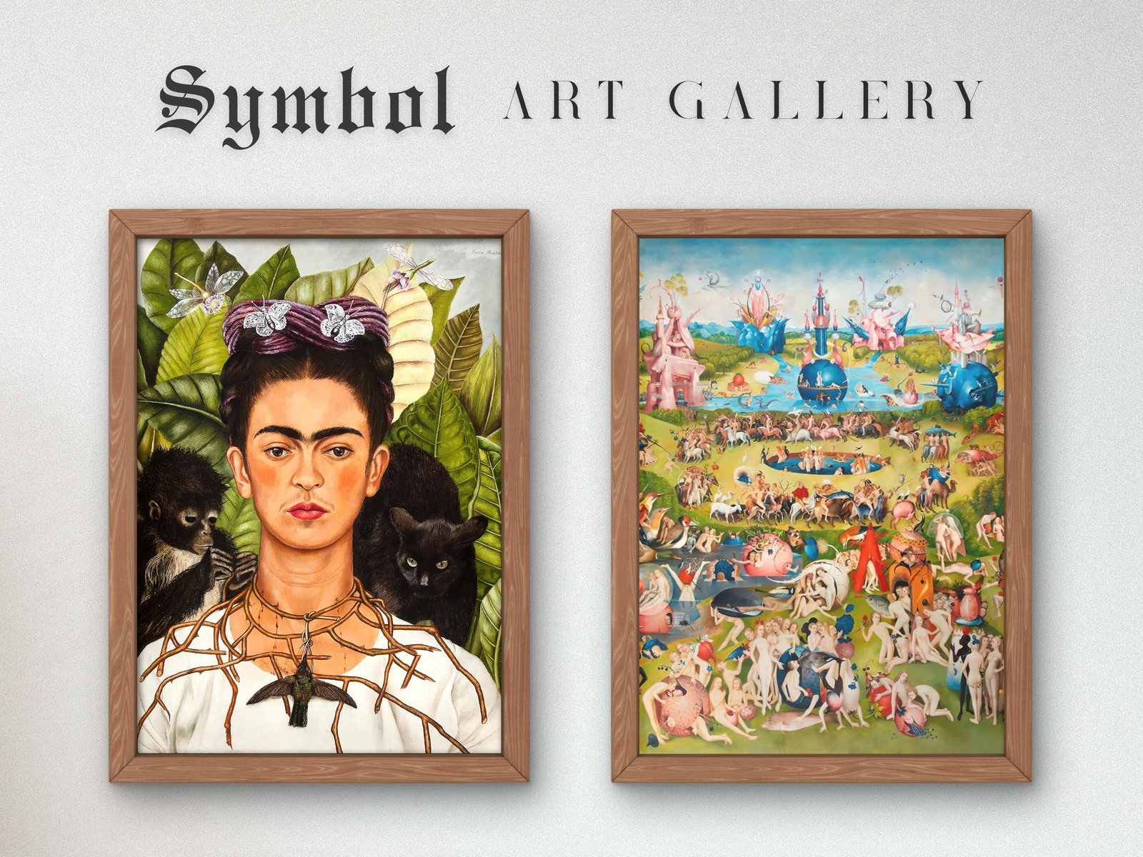 Self Portrait with Black Cat by Frida Kahlo, 1940, Surrealism and Modern Art, fine art print