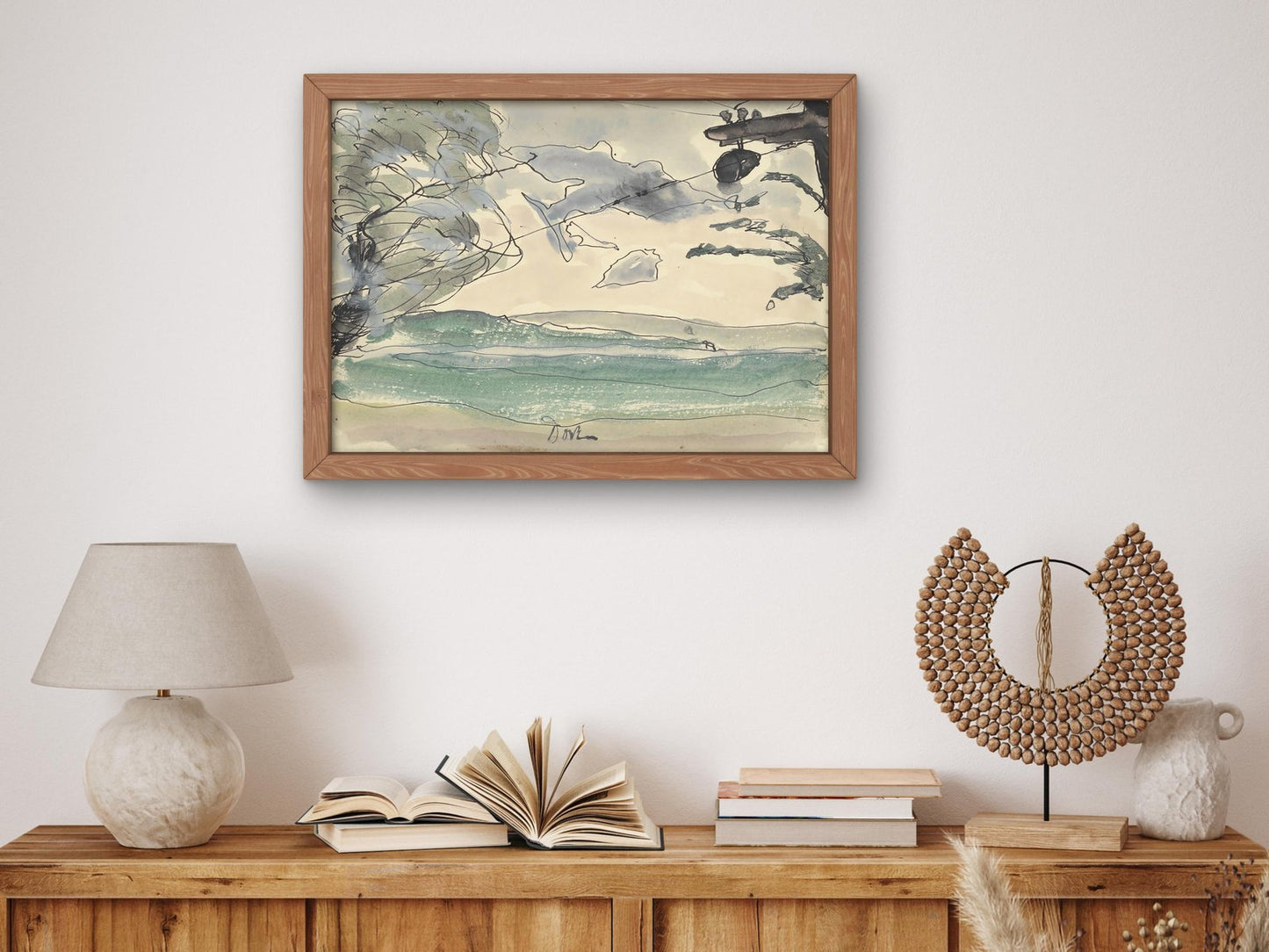 Seneca Lake by Arthur Dove, 1935, Art Deco and American Modernism, fine art print