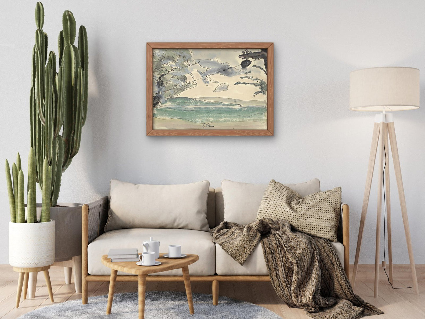 Seneca Lake by Arthur Dove, 1935, Art Deco and American Modernism, fine art print