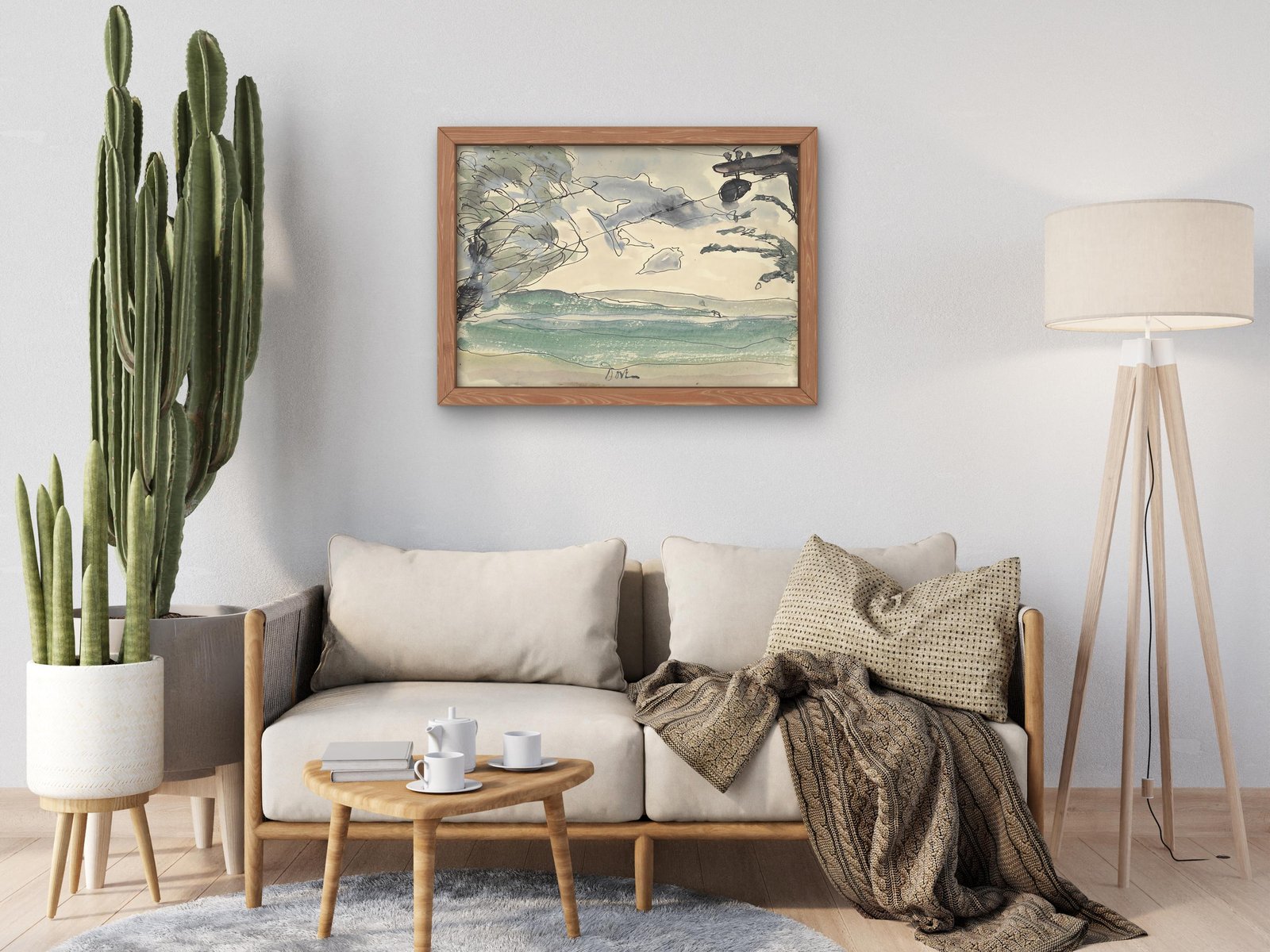 Seneca Lake by Arthur Dove, 1935, Art Deco and American Modernism, fine art print