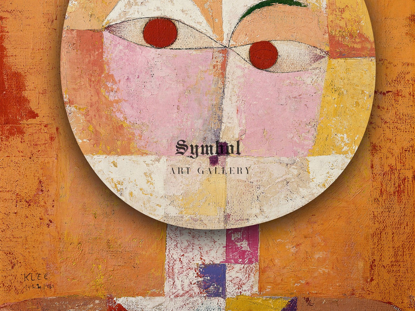 Senecio by Paul Klee, 1922, Cubism and Abstract Art, fine art print