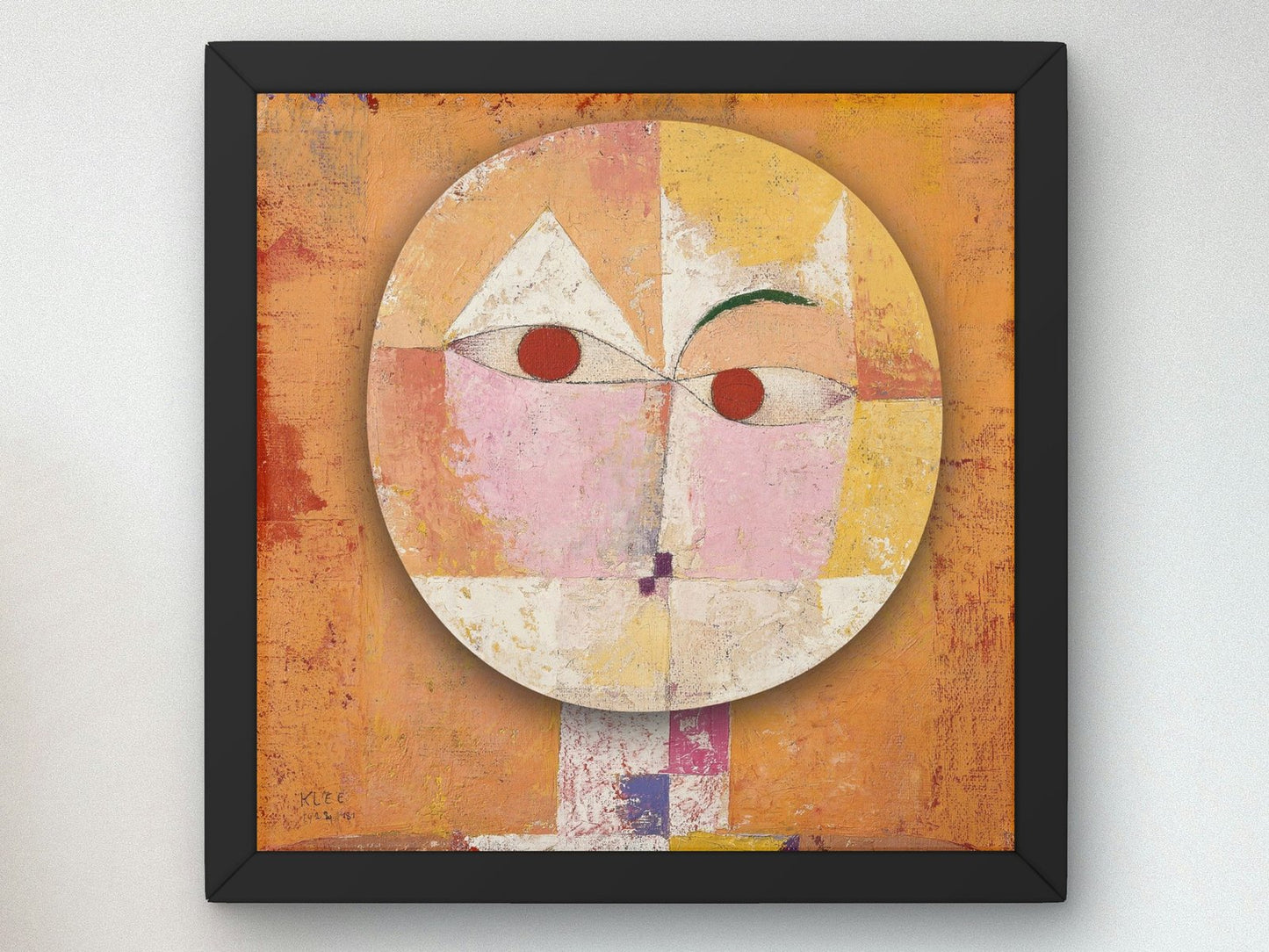 Senecio by Paul Klee, 1922, Cubism and Abstract Art, fine art print
