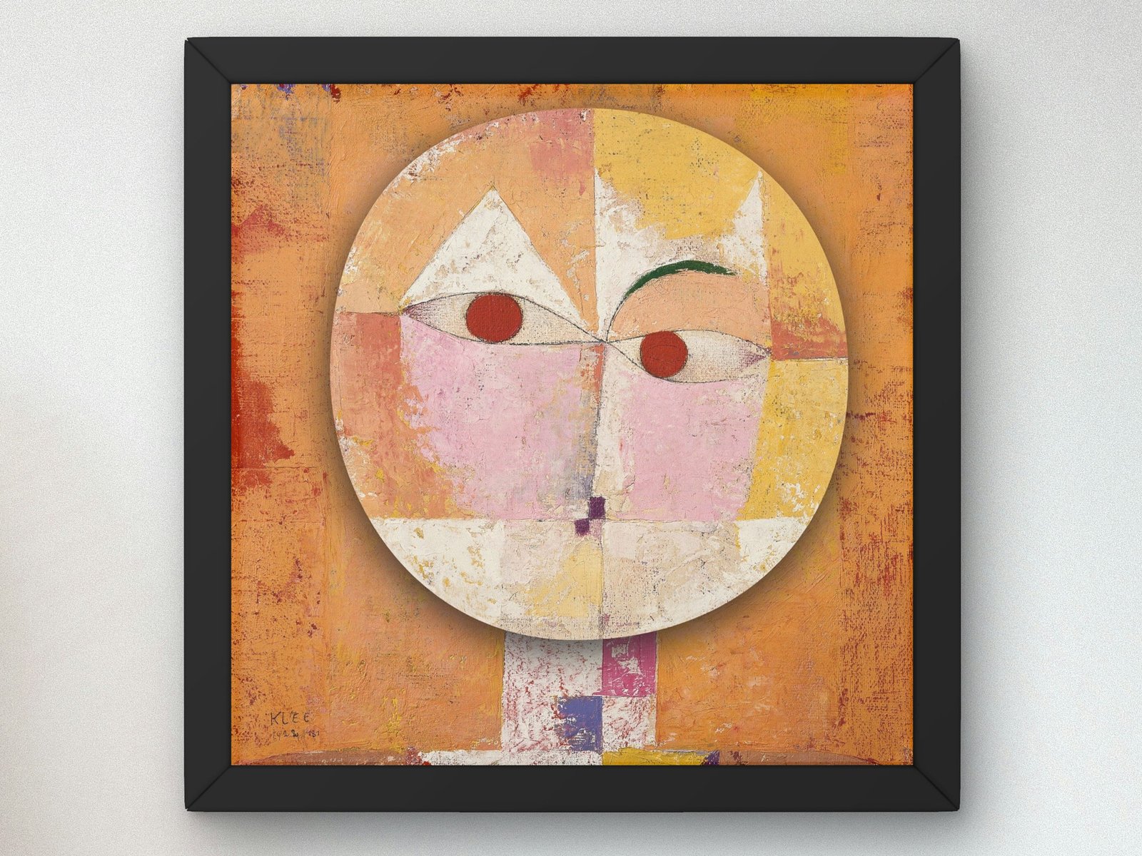 Senecio by Paul Klee, 1922, Cubism and Abstract Art, fine art print