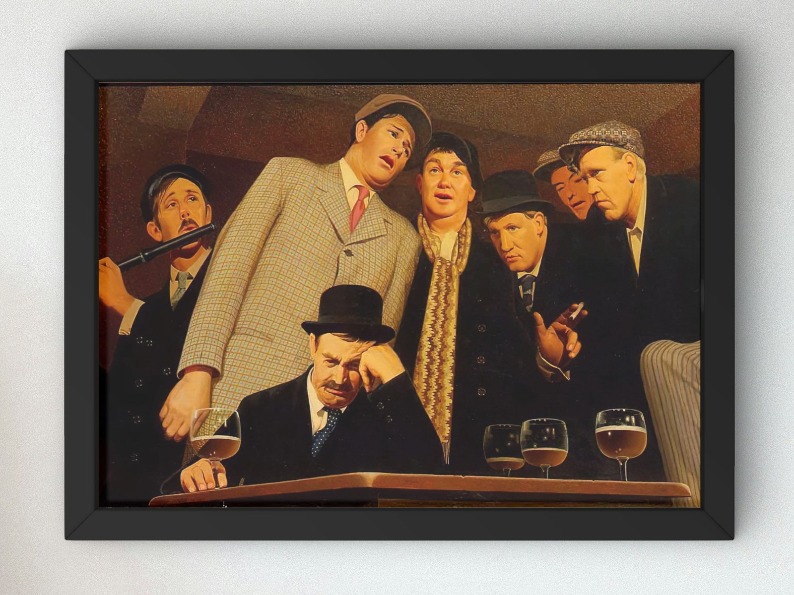Sentimental Ballad by Grant Wood, 1940, Art Deco and American Modernism, fine art print