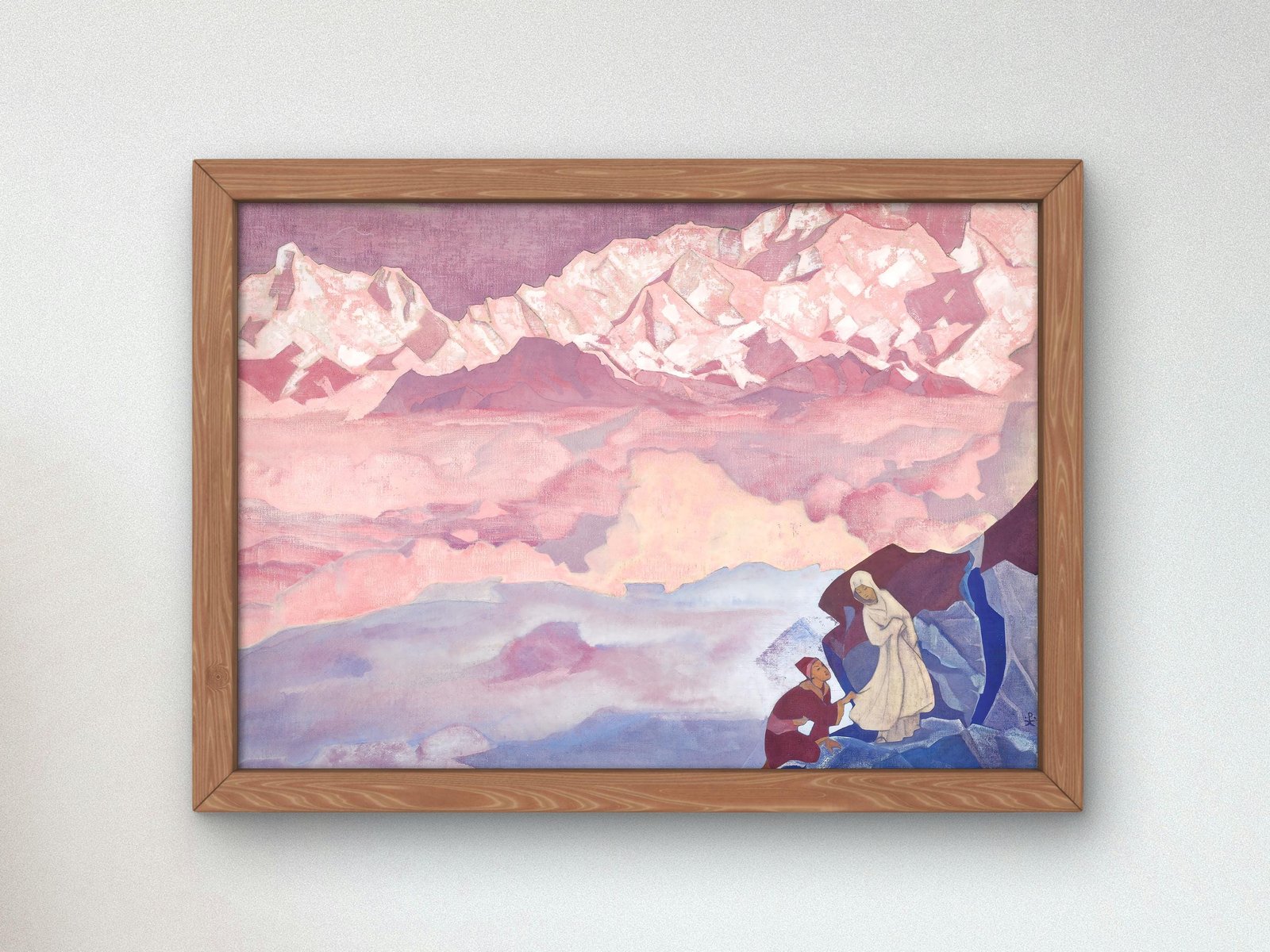 She Who Leads by Nicolas Roerich, 1924, Surrealism and Modern Art, fine art print