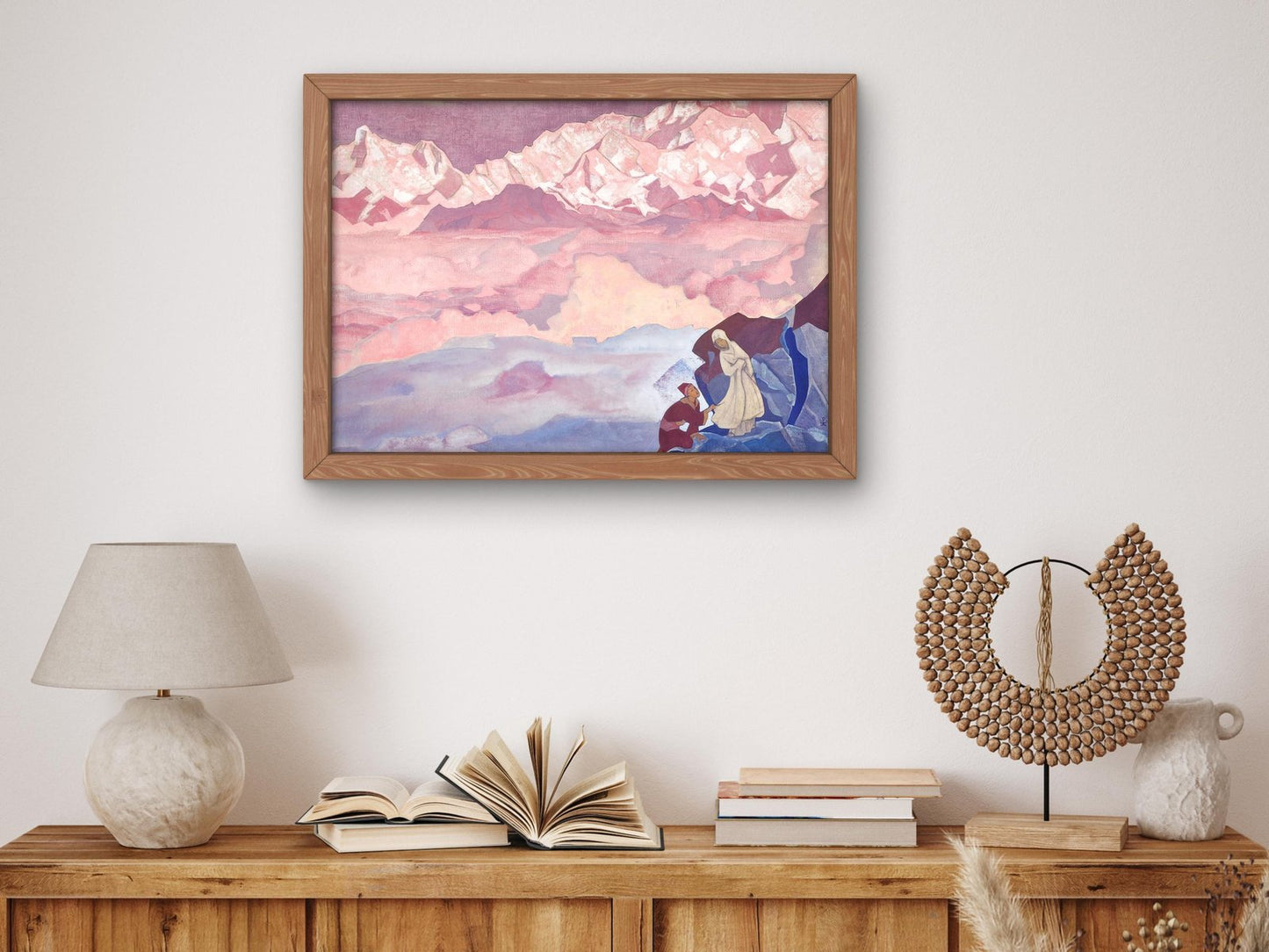 She Who Leads by Nicolas Roerich, 1924, Surrealism and Modern Art, fine art print