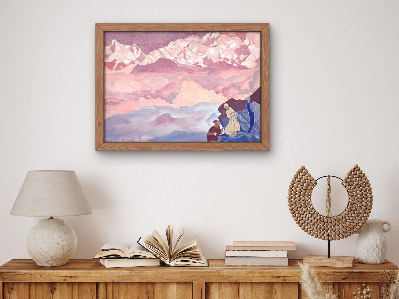 She Who Leads by Nicolas Roerich, 1924, Surrealism and Modern Art, fine art print