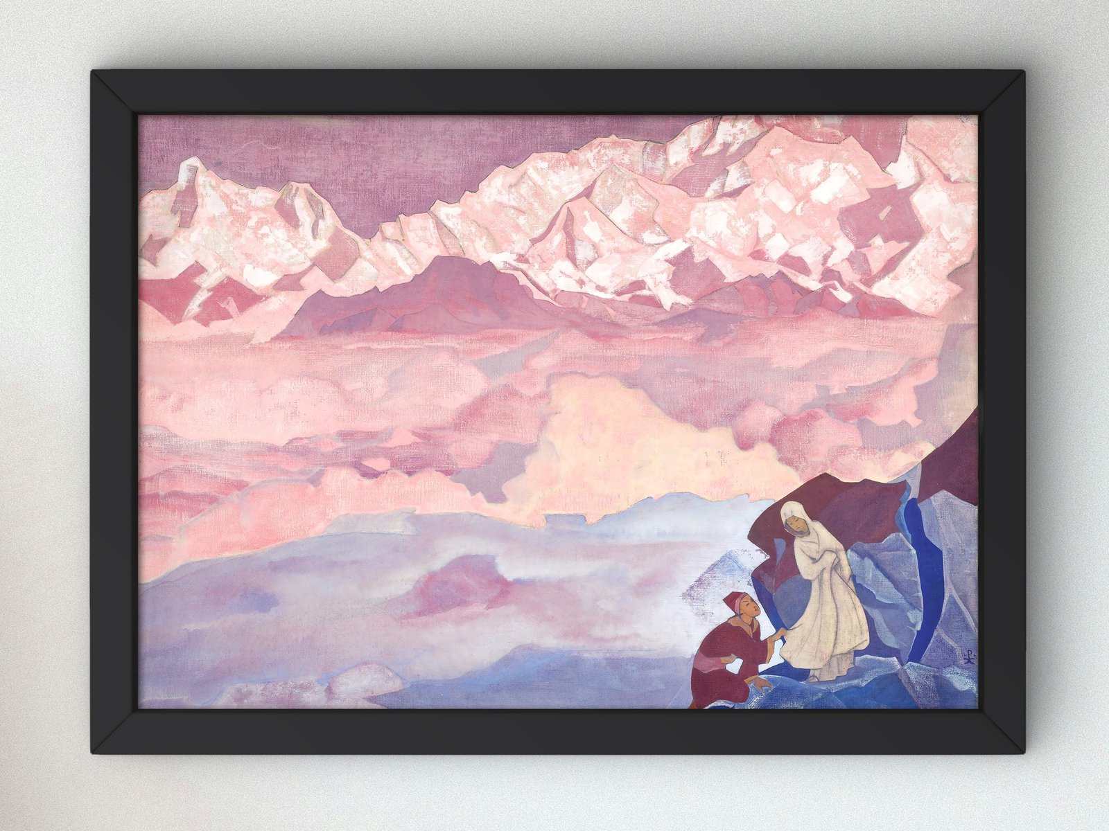 She Who Leads by Nicolas Roerich, 1924, Surrealism and Modern Art, fine art print