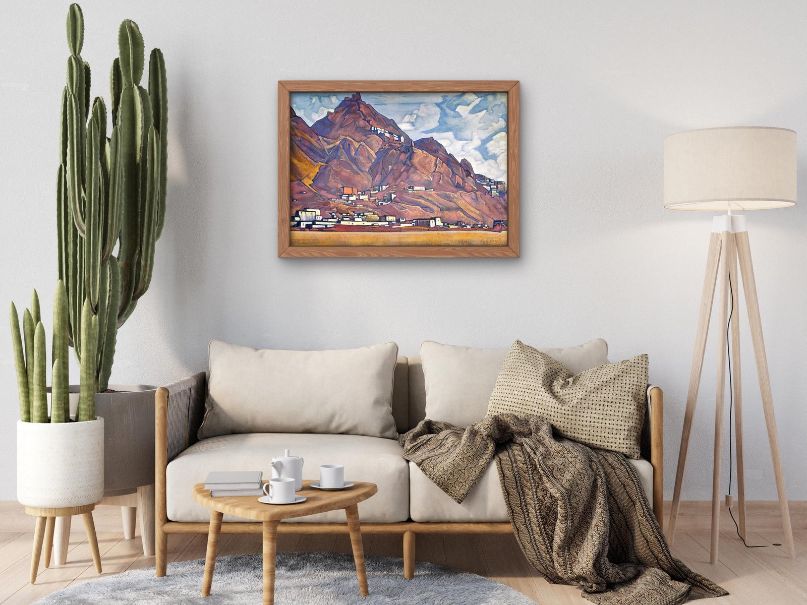 Shekar Dzong by Nicolas Roerich, 1928, Orientalism and Exoticism, fine art print