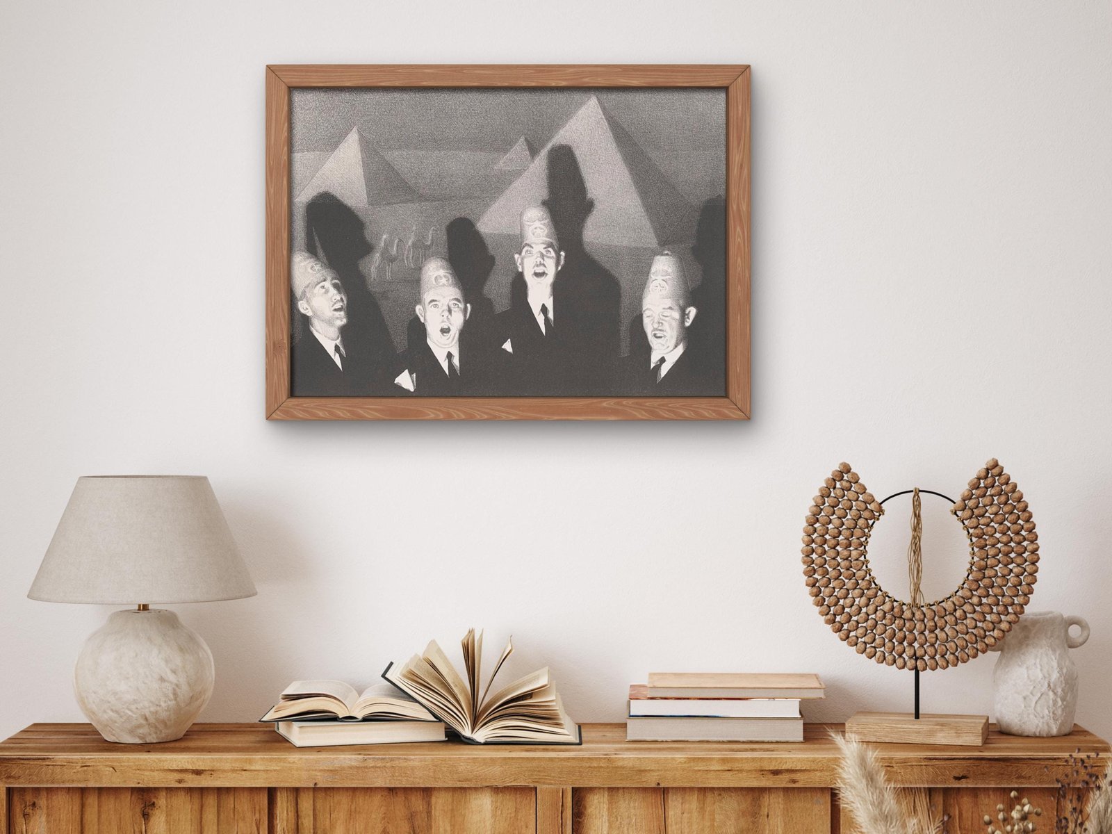 Grant Wood artwork 1939, Art Deco and American Modernism, fine art print
