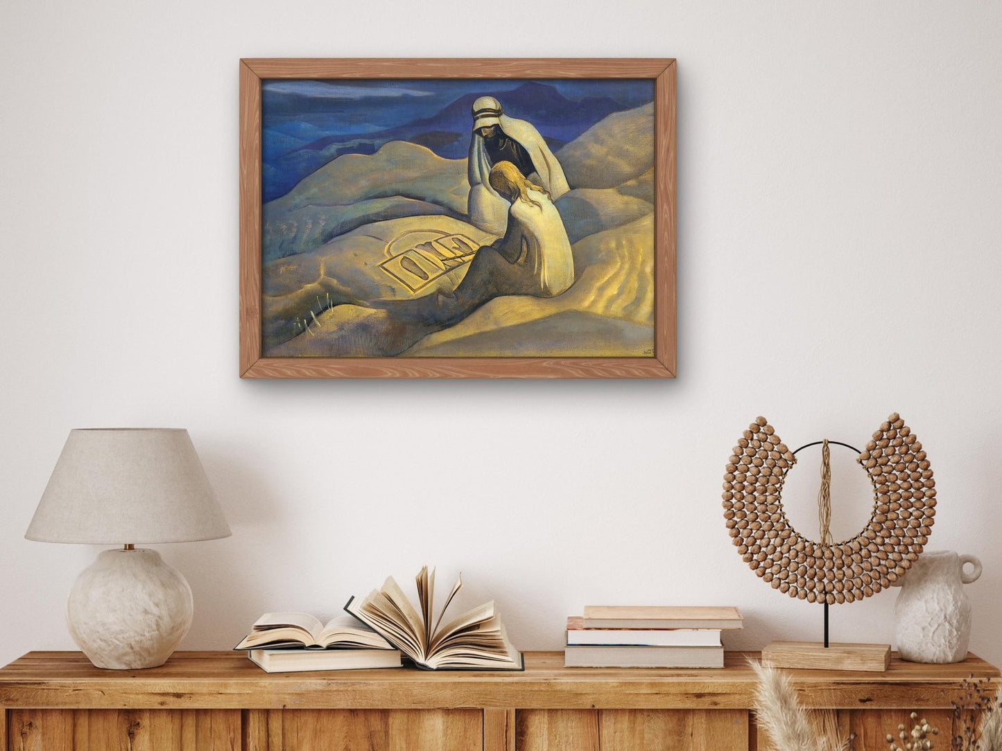 Signs of Christ by Nicolas Roerich, 1924, Surrealism and Modern Art, fine art print