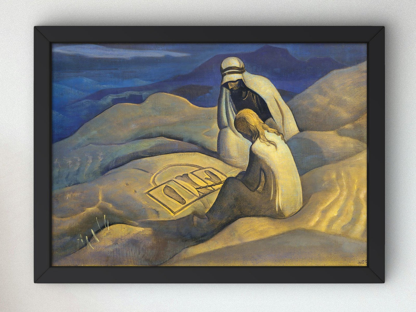 Signs of Christ by Nicolas Roerich, 1924, Surrealism and Modern Art, fine art print