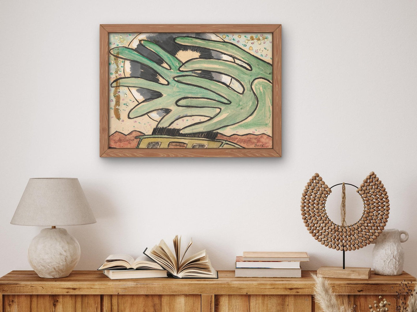 Silver Ball Barge and Trees by Arthur Dove, 1930, Art Deco and American Modernism, fine art print