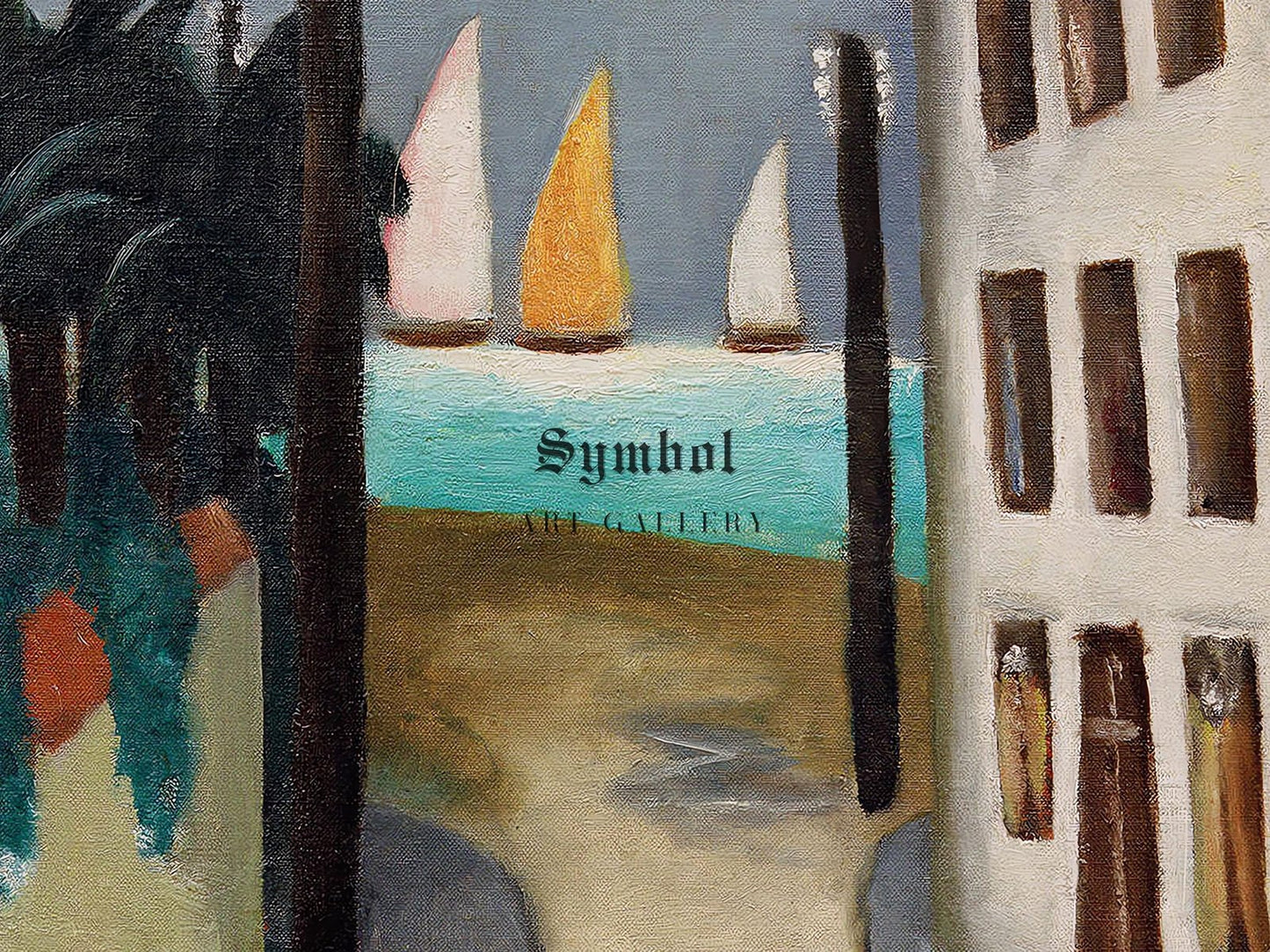Small Landscape Viareggio by Max Beckmann, 1925, Expressionism and Fauvism, fine art print