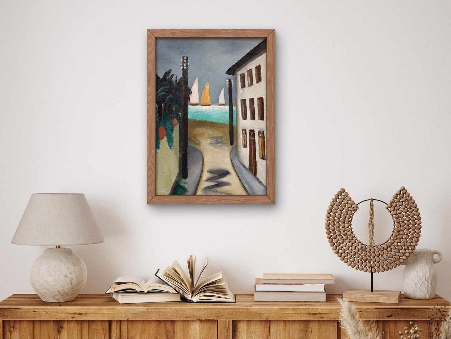 Small Landscape Viareggio by Max Beckmann, 1925, Expressionism and Fauvism, fine art print