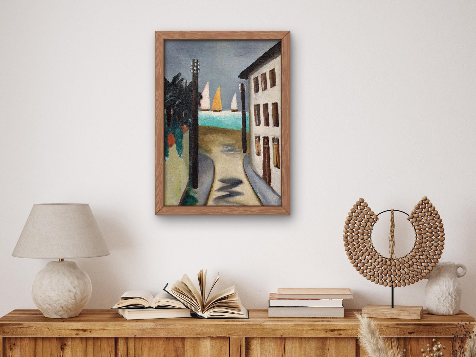 Small Landscape Viareggio by Max Beckmann, 1925, Expressionism and Fauvism, fine art print