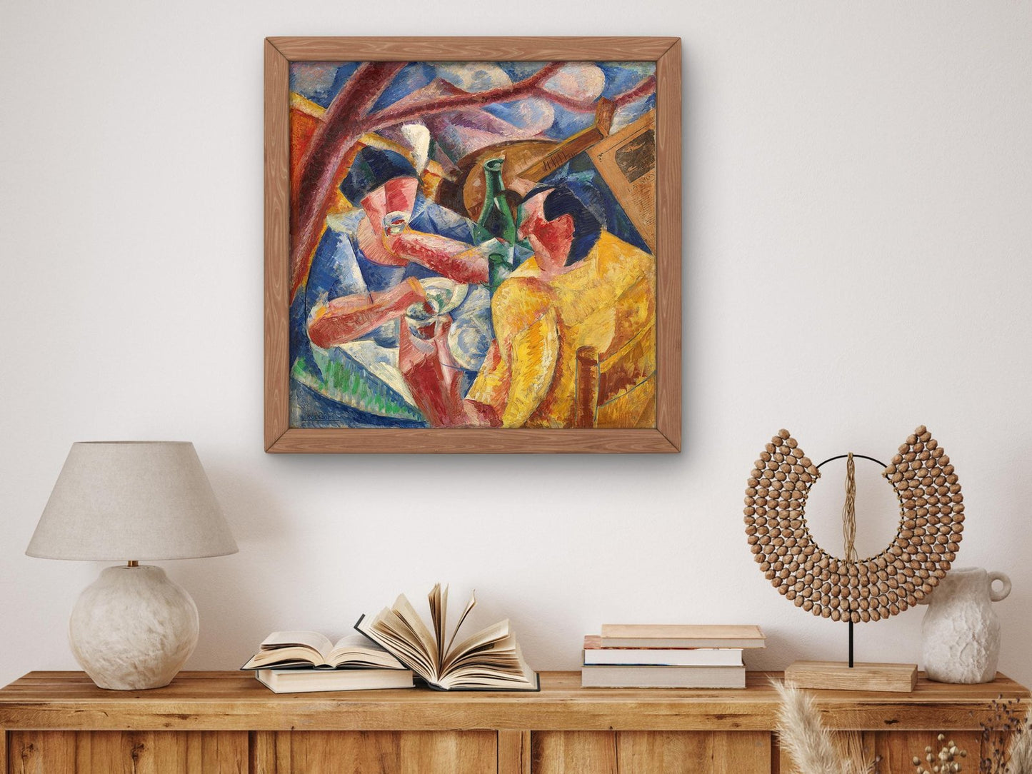 Sotto il pergolato a Napoli by Umberto Boccioni, 1914, Futurism and Constructivism, fine art print