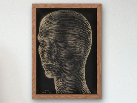 Spiral Head by Pavel Tchelitchew, 1950, Surrealism and Modern Art, fine art print