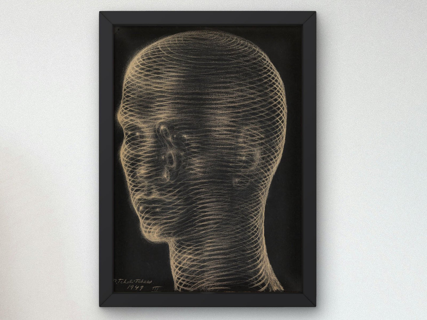 Spiral Head by Pavel Tchelitchew, 1950, Surrealism and Modern Art, fine art print