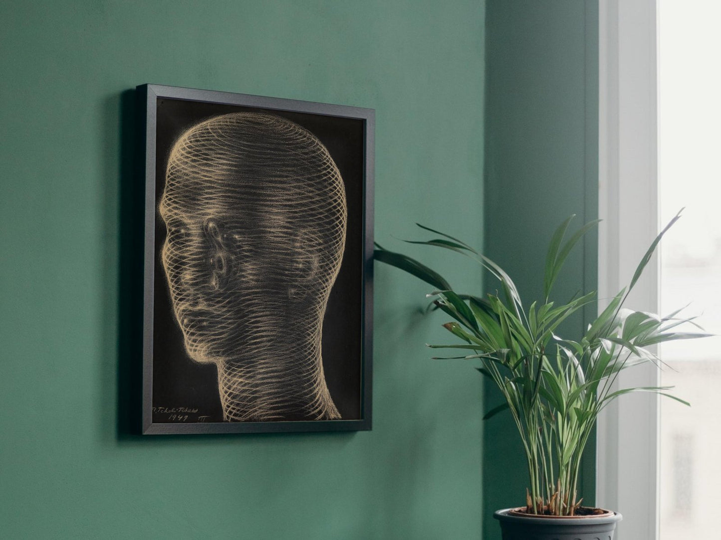 Spiral Head by Pavel Tchelitchew, 1950, Surrealism and Modern Art, fine art print