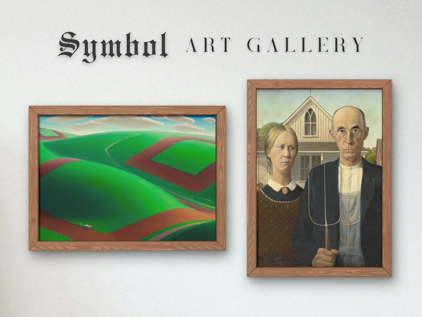 Spring Turning by Grant Wood, 1936, Art Deco and American Modernism, fine art print