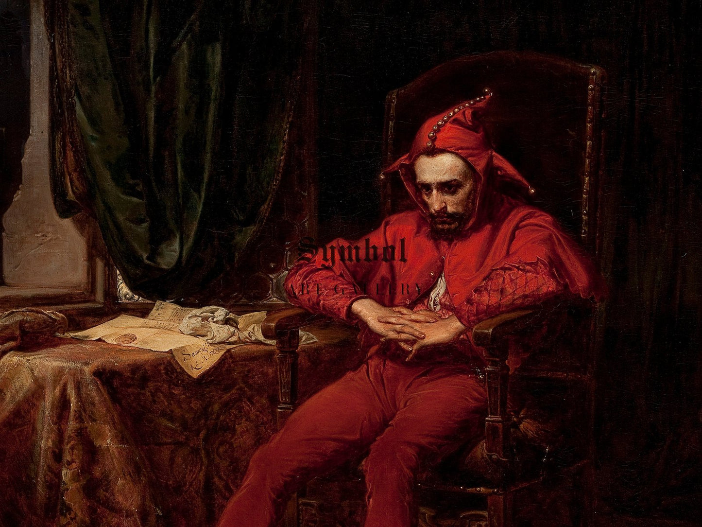 Stańczyk by Jan Matejko, 1862, Realism and Naturalism, fine art print