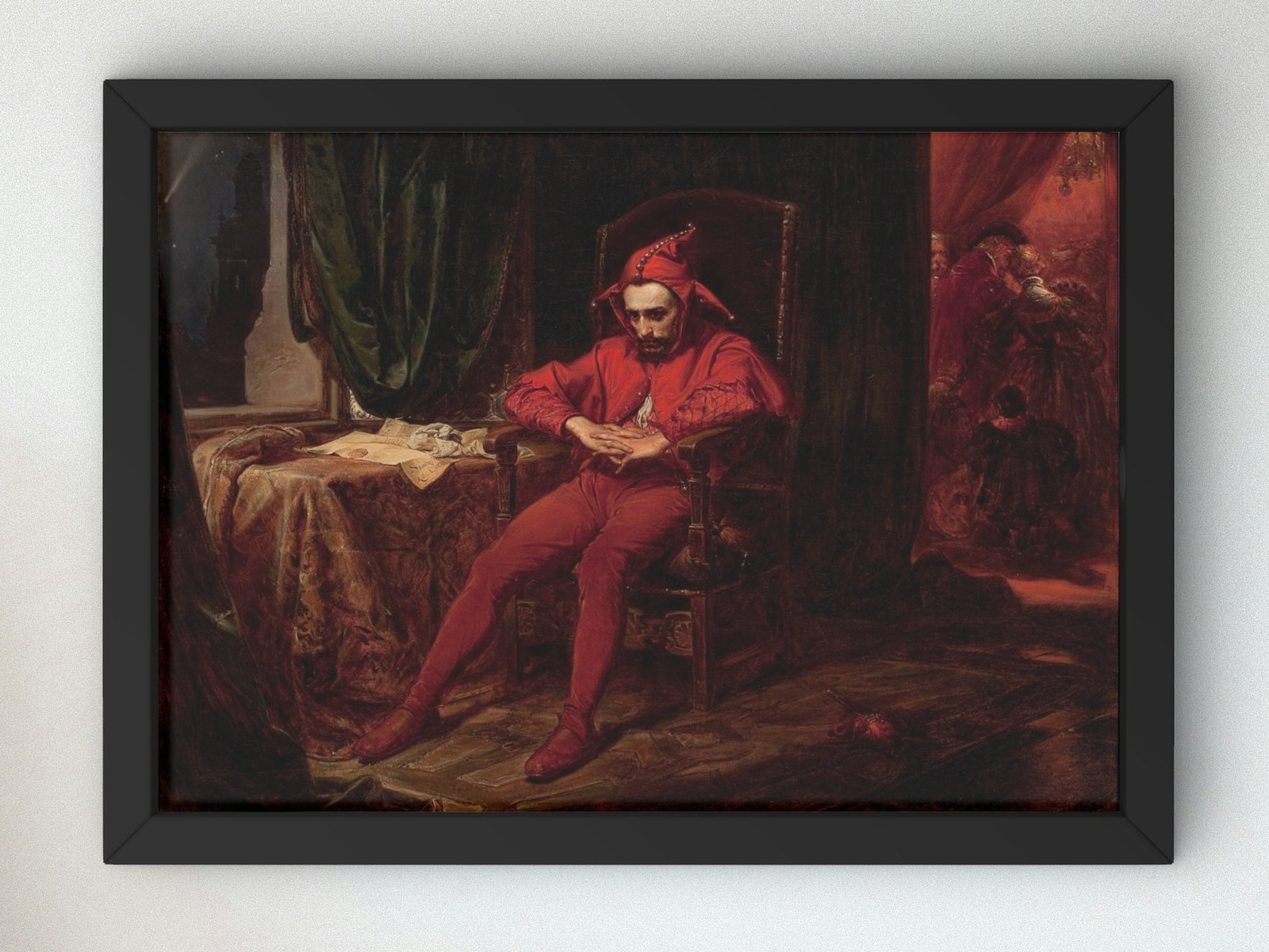 Stańczyk by Jan Matejko, 1862, Realism and Naturalism, fine art print