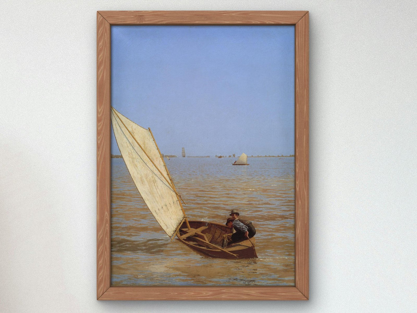 Starting Out After Rail by Thomas Eakins, 1874, Realism and Naturalism, fine art print