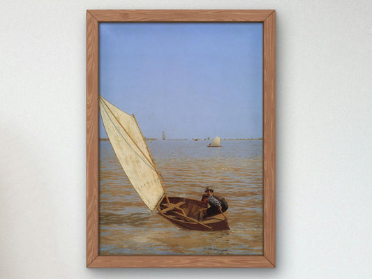 Starting Out After Rail by Thomas Eakins, 1874, Realism and Naturalism, fine art print