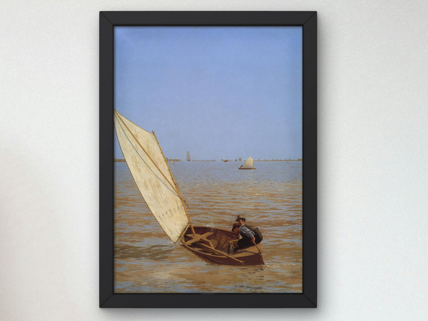 Starting Out After Rail by Thomas Eakins, 1874, Realism and Naturalism, fine art print